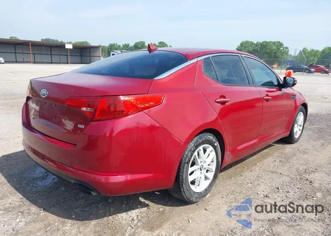2011 Kia Optima Lx из США, поврежденный, VIN KNAGM4A77B5109967